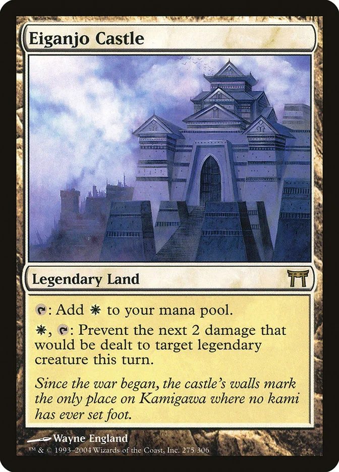 Eiganjo Castle 「CHK/275」「EN」