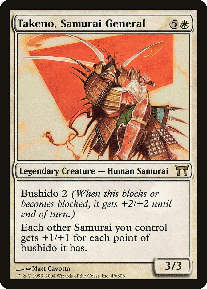 Takeno, Samurai General 「CHK/46」「EN」