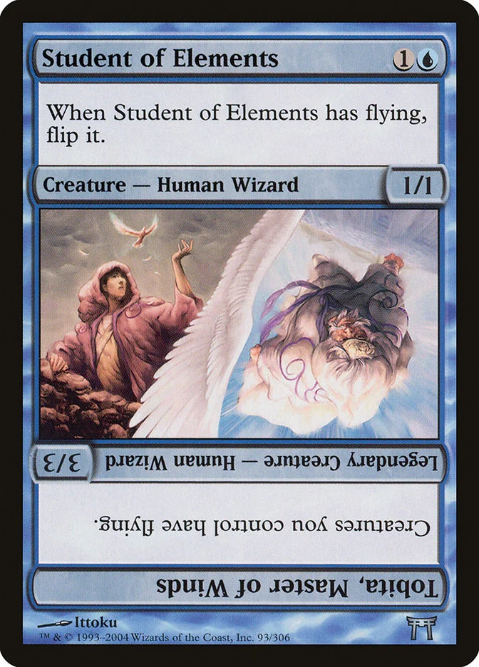 Student of Elements // Tobita, Master of Winds 「CHK/93」「EN」