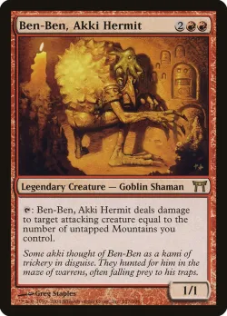 Ben-Ben, Akki Hermit #157 · Magic: The Gathering