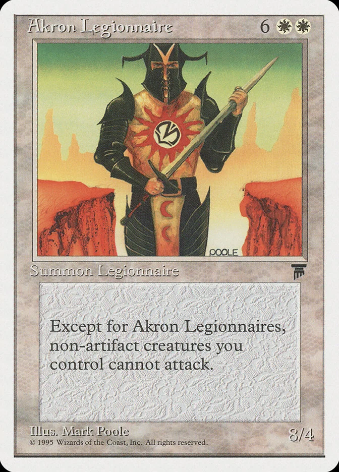 Akron Legionnaire 「CHR/2」「EN」
