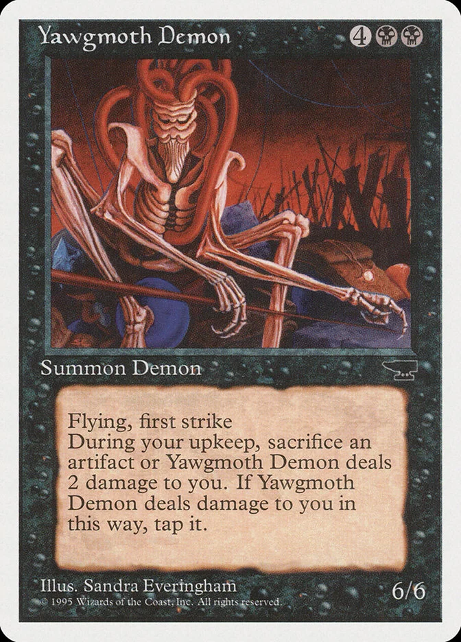 Yawgmoth Demon 「CHR/42」「EN」