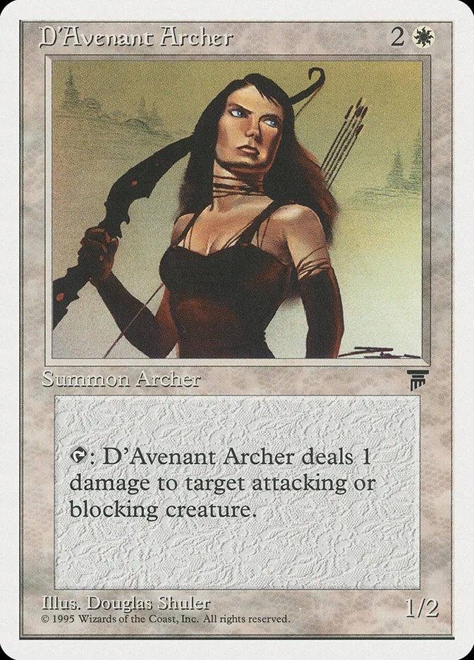 D'Avenant Archer 「CHR/5」「EN」