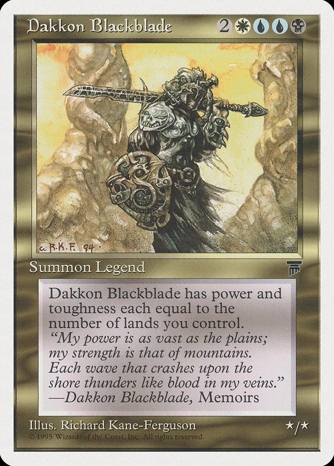 Dakkon Blackblade 「CHR/75」「EN」