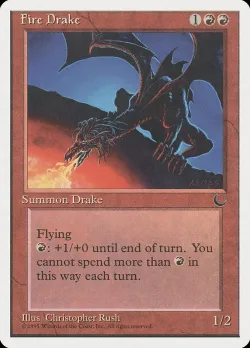 Fire Drake #47 · Magic: The Gathering