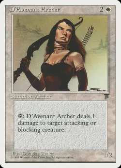 D'Avenant Archer #5 · Magic: The Gathering