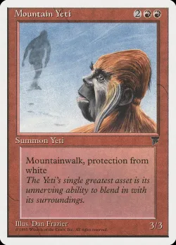 Mountain Yeti #53 · Magic: The Gathering