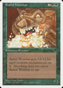 Rabid Wombat #67 · Magic: The Gathering