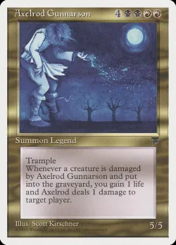 Axelrod Gunnarson #72 · Magic: The Gathering