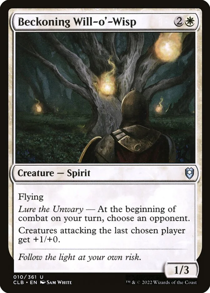 Beckoning Will-o'-Wisp 「CLB/10」「EN」