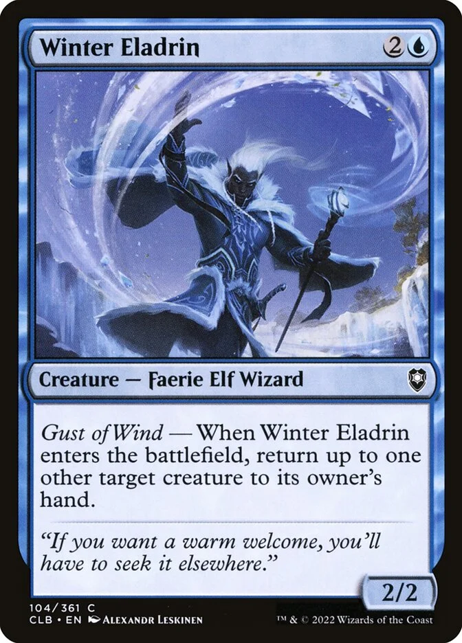 Winter Eladrin 「CLB/104」「EN」