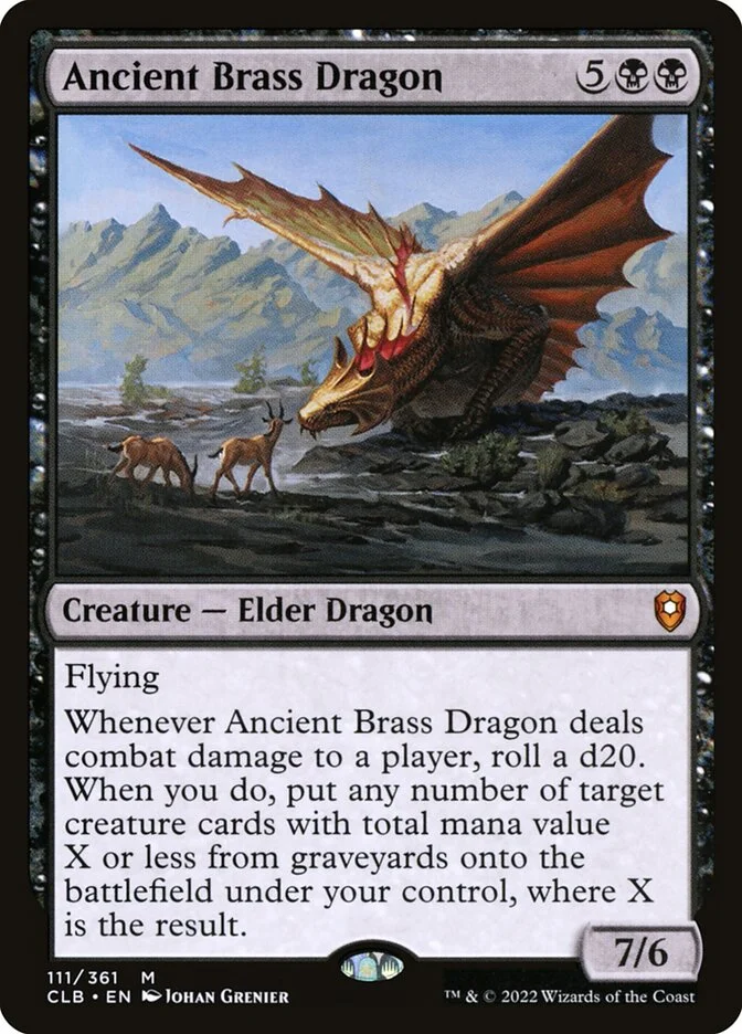 Ancient Brass Dragon 「CLB/111」「EN」