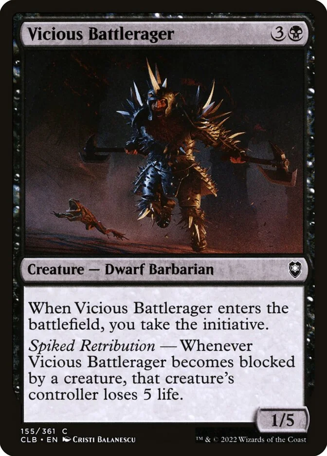Vicious Battlerager 「CLB/155」「EN」