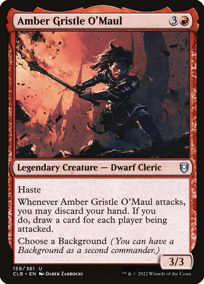 Amber Gristle O'Maul 「CLB/159」「EN」