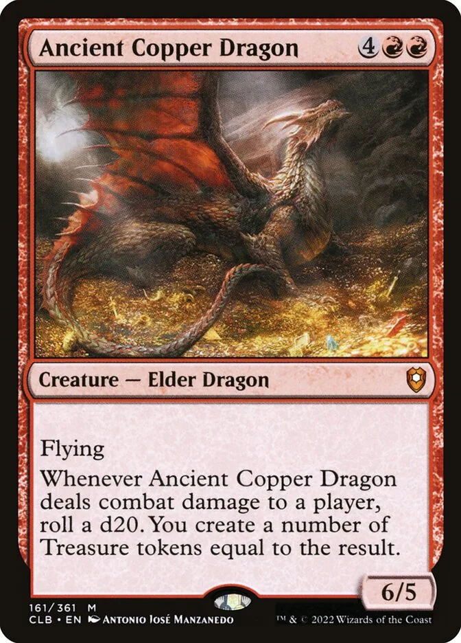 Ancient Copper Dragon 「CLB/161」「EN」