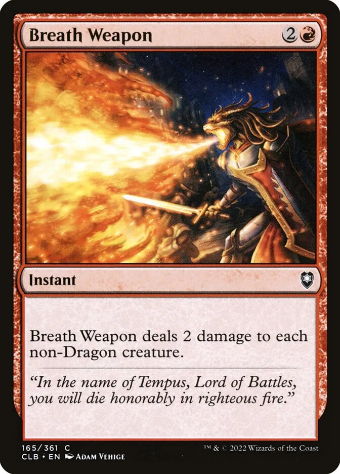 Breath Weapon 「CLB/165」「EN」