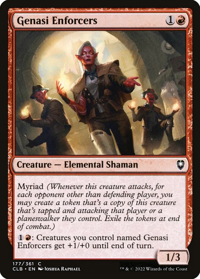 Genasi Enforcers 「CLB/177」「EN」