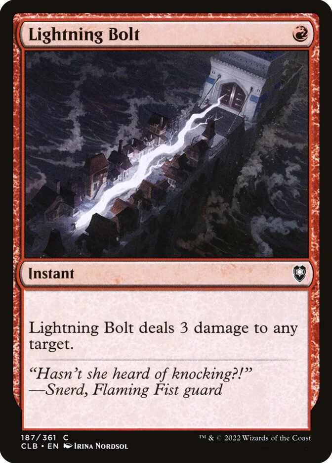 Lightning Bolt 「CLB/187」「EN」