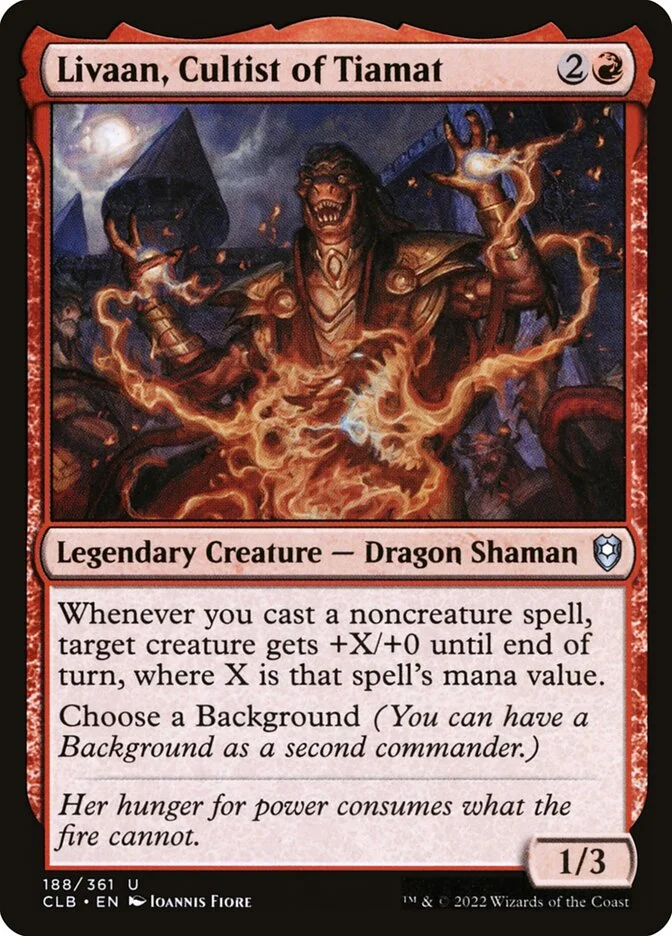 Livaan, Cultist of Tiamat 「CLB/188」「EN」