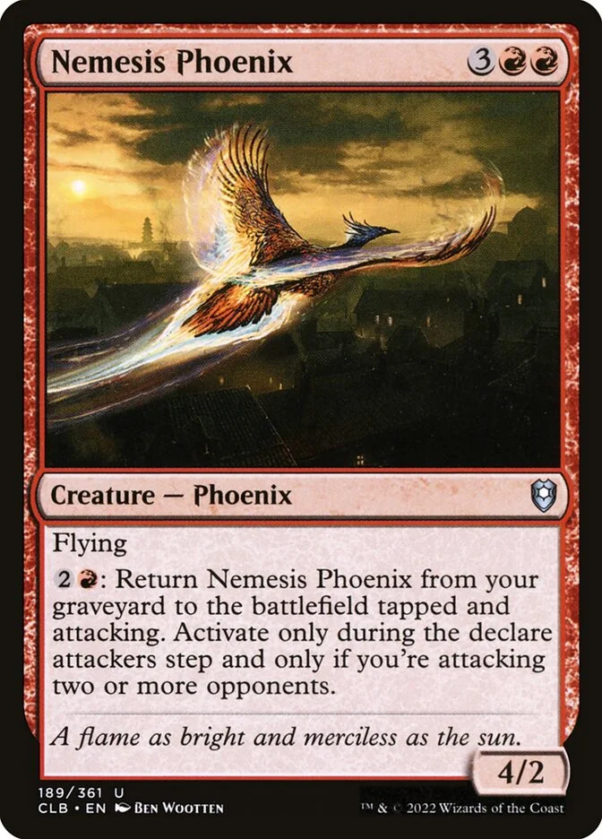 Nemesis Phoenix 「CLB/189」「EN」