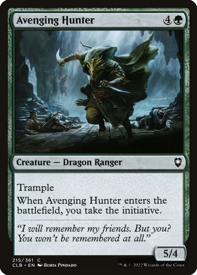Avenging Hunter 「CLB/215」「EN」