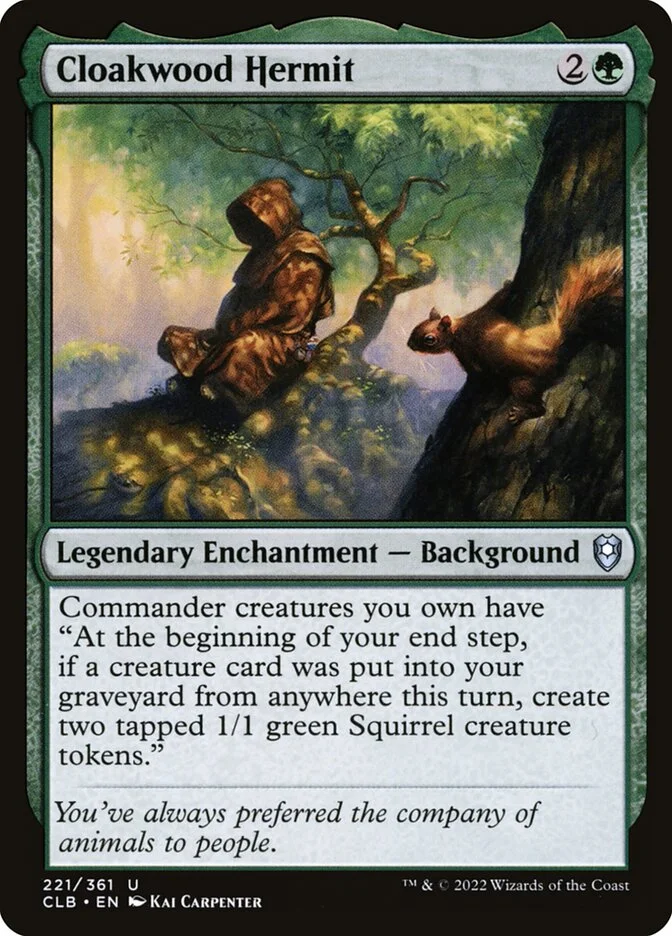 Cloakwood Hermit 「CLB/221」「EN」