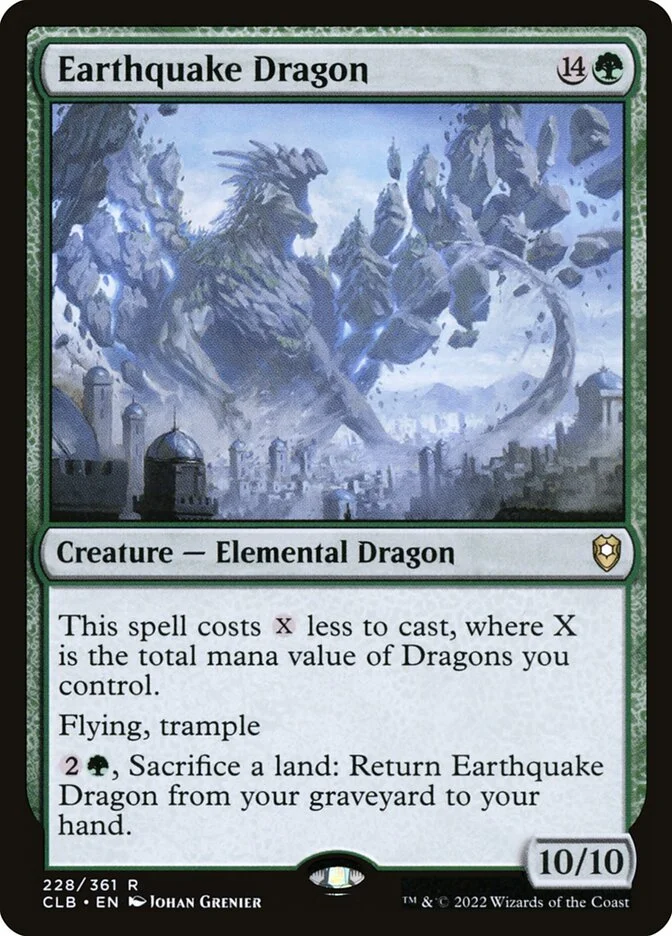 Earthquake Dragon 「CLB/228」「EN」