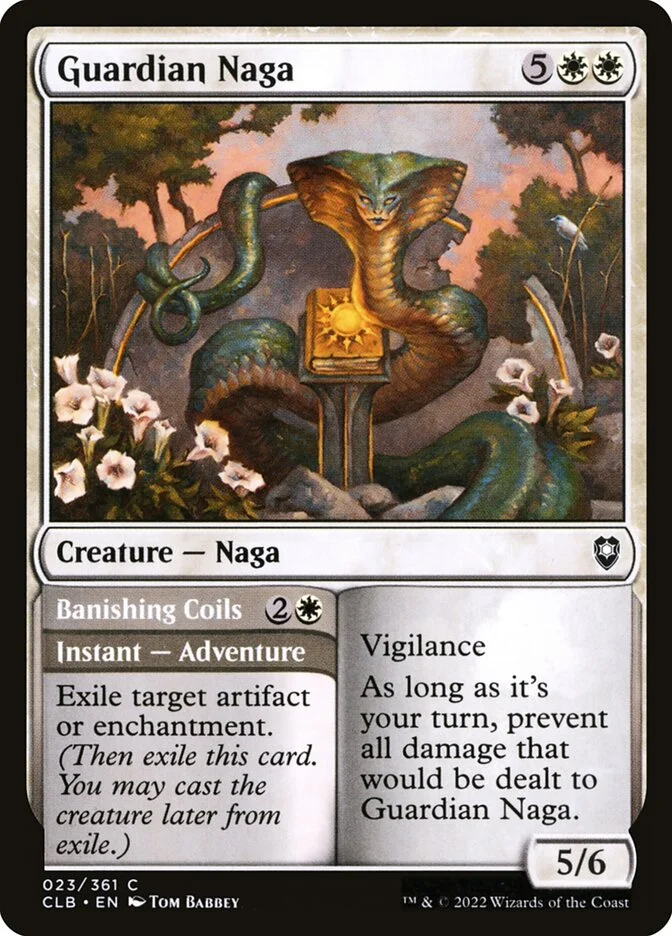 Guardian Naga // Banishing Coils 「CLB/23」「EN」