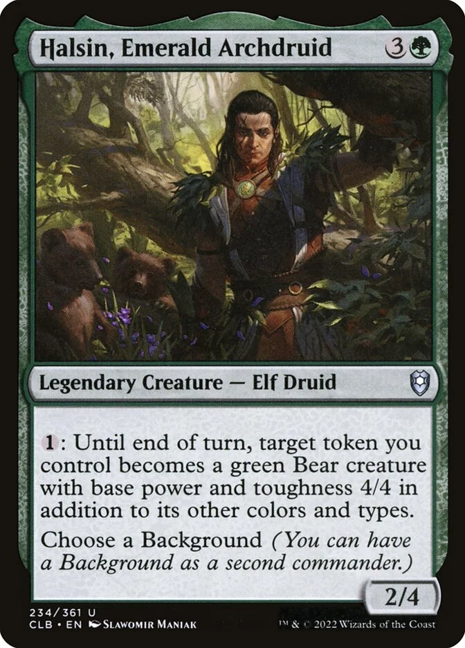 Halsin, Emerald Archdruid 「CLB/234」「EN」