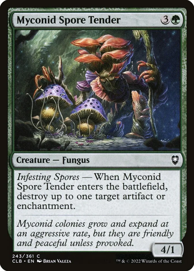 Myconid Spore Tender 「CLB/243」「EN」