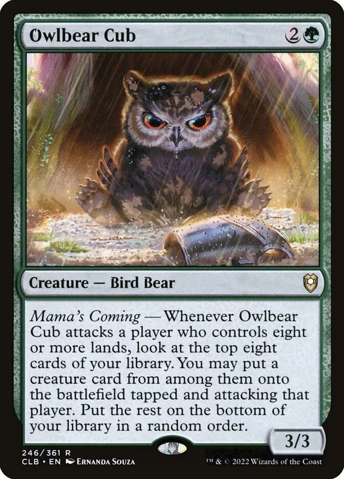 Owlbear Cub 「CLB/246」「EN」