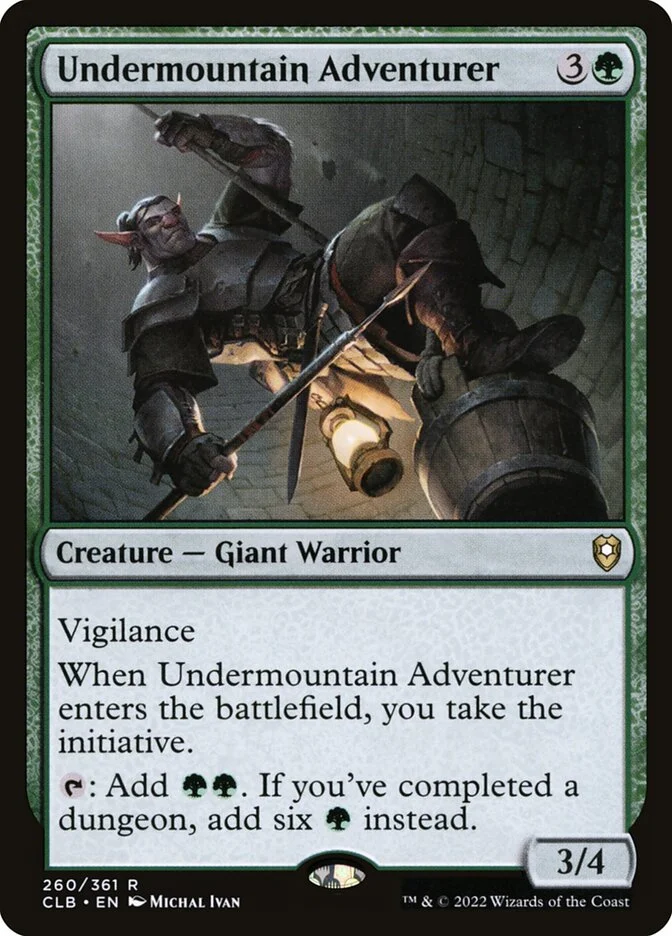 Undermountain Adventurer 「CLB/260」「EN」
