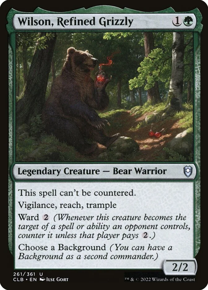 Wilson, Refined Grizzly 「CLB/261」「EN」