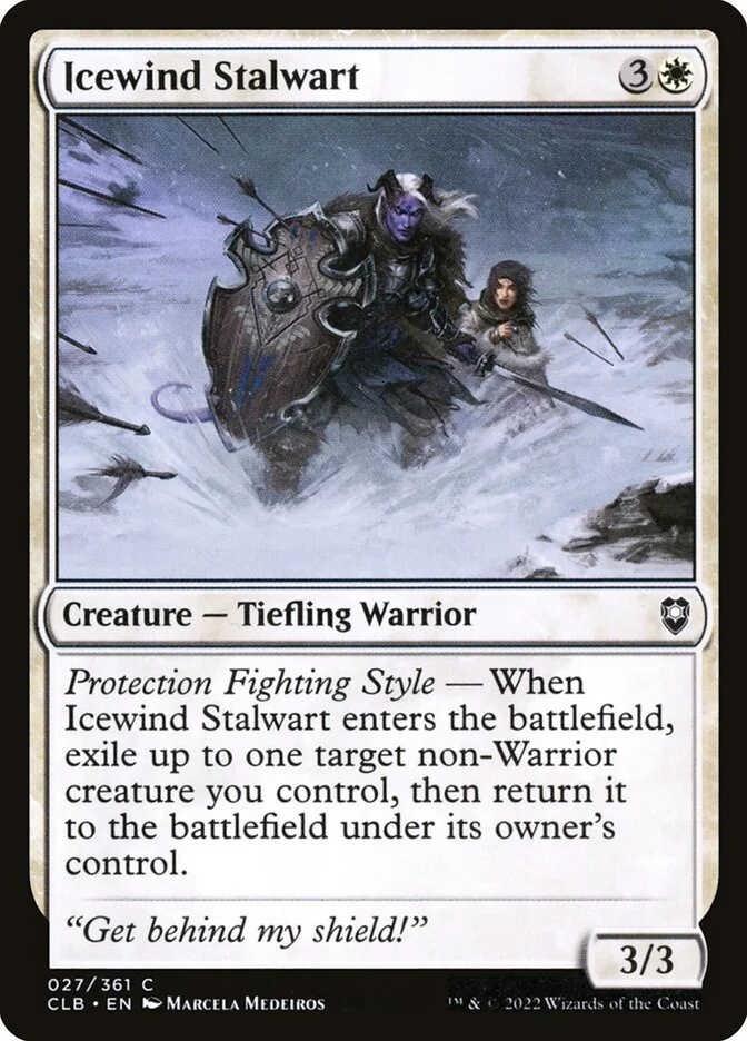 Icewind Stalwart 「CLB/27」「EN」