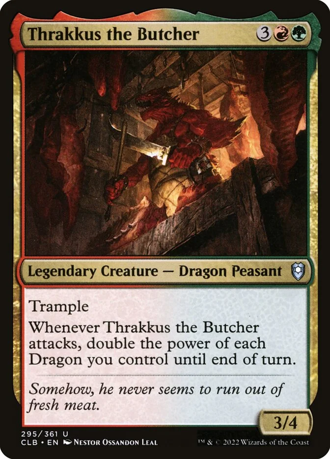 Thrakkus the Butcher 「CLB/295」「EN」