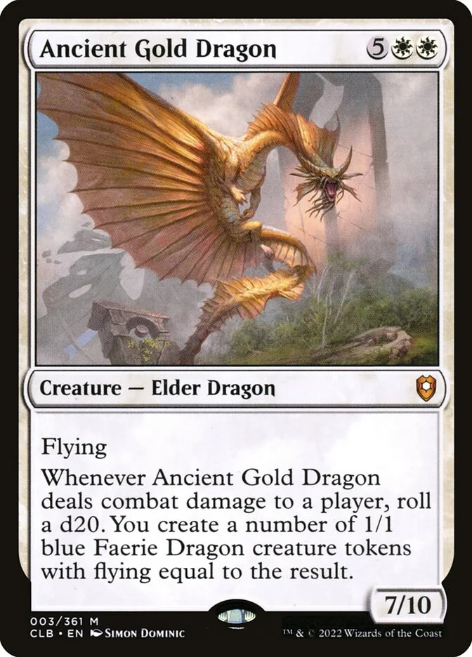 Ancient Gold Dragon 「CLB/3」「EN」