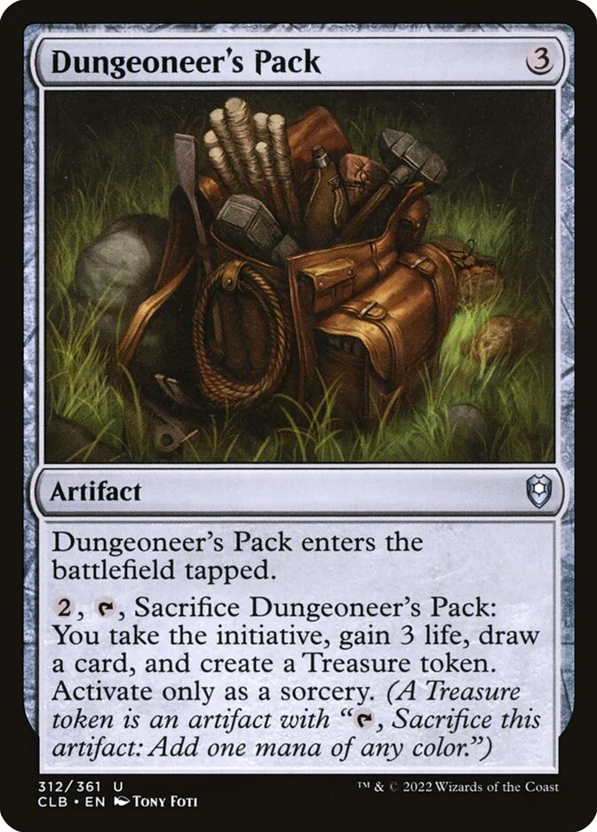 Dungeoneer's Pack 「CLB/312」「EN」