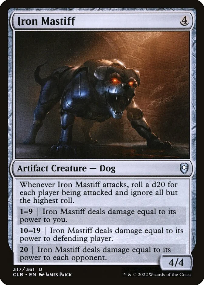 Iron Mastiff 「CLB/317」「EN」