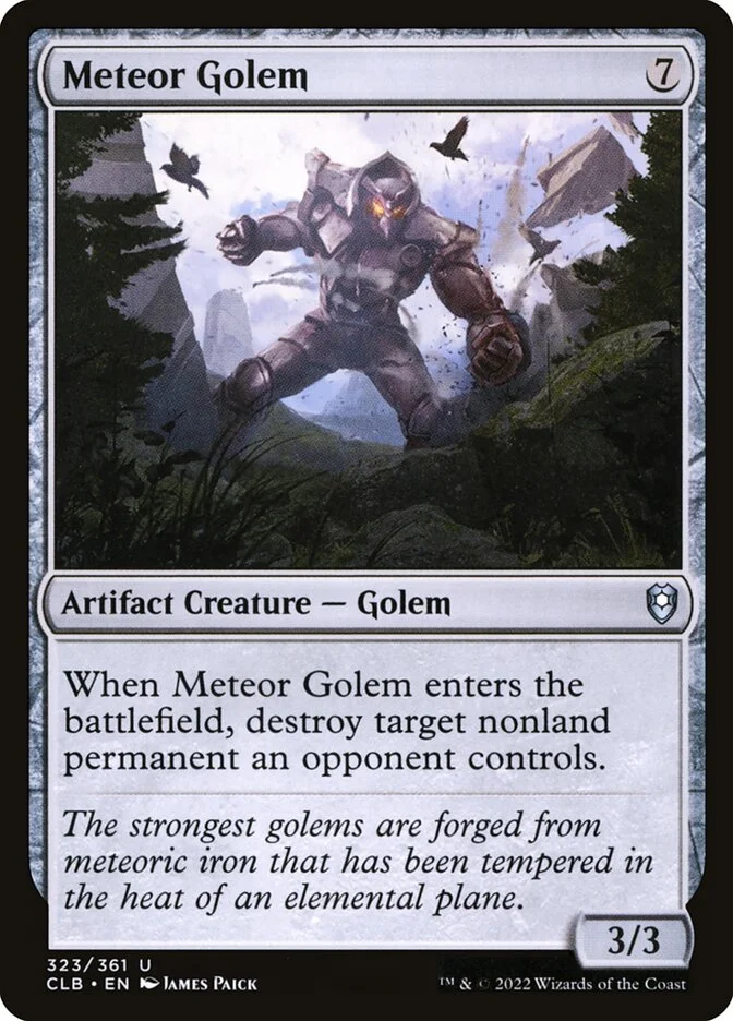 Meteor Golem 「CLB/323」「EN」