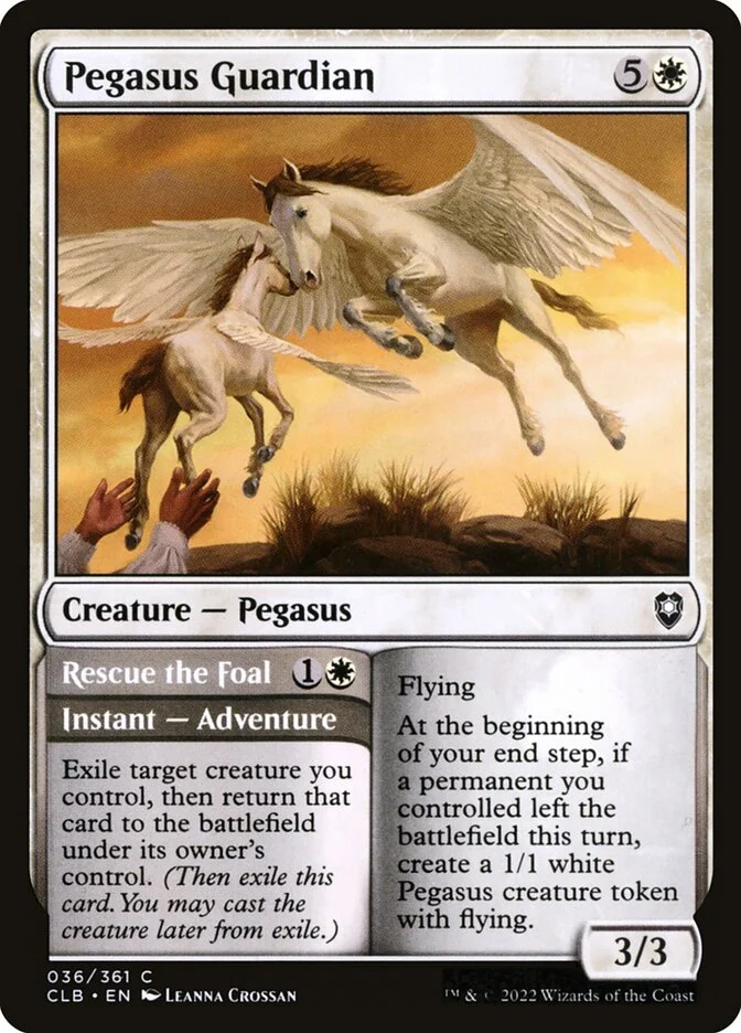 Pegasus Guardian // Rescue the Foal 「CLB/36」「EN」