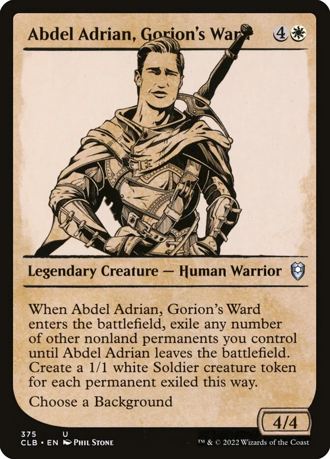 Abdel Adrian, Gorion's Ward 「CLB/375」「EN」