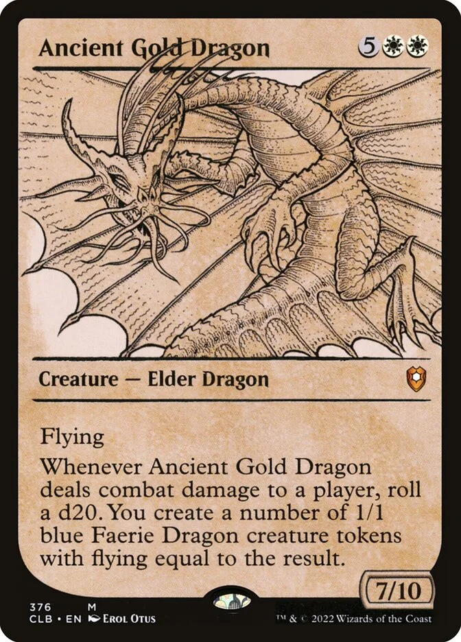 Ancient Gold Dragon 「CLB/376」「EN」