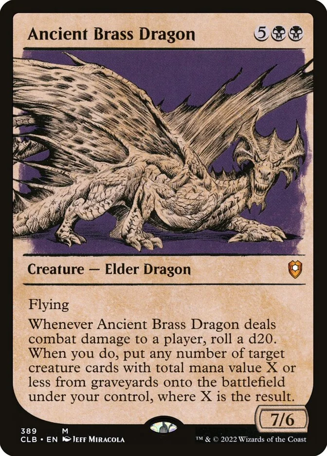 Ancient Brass Dragon 「CLB/389」「EN」