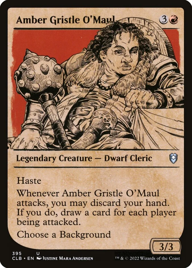 Amber Gristle O'Maul 「CLB/395」「EN」