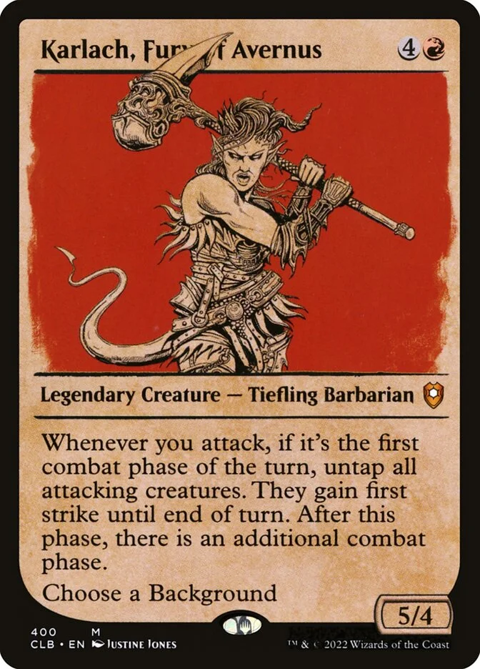Karlach, Fury of Avernus 「CLB/400」「EN」