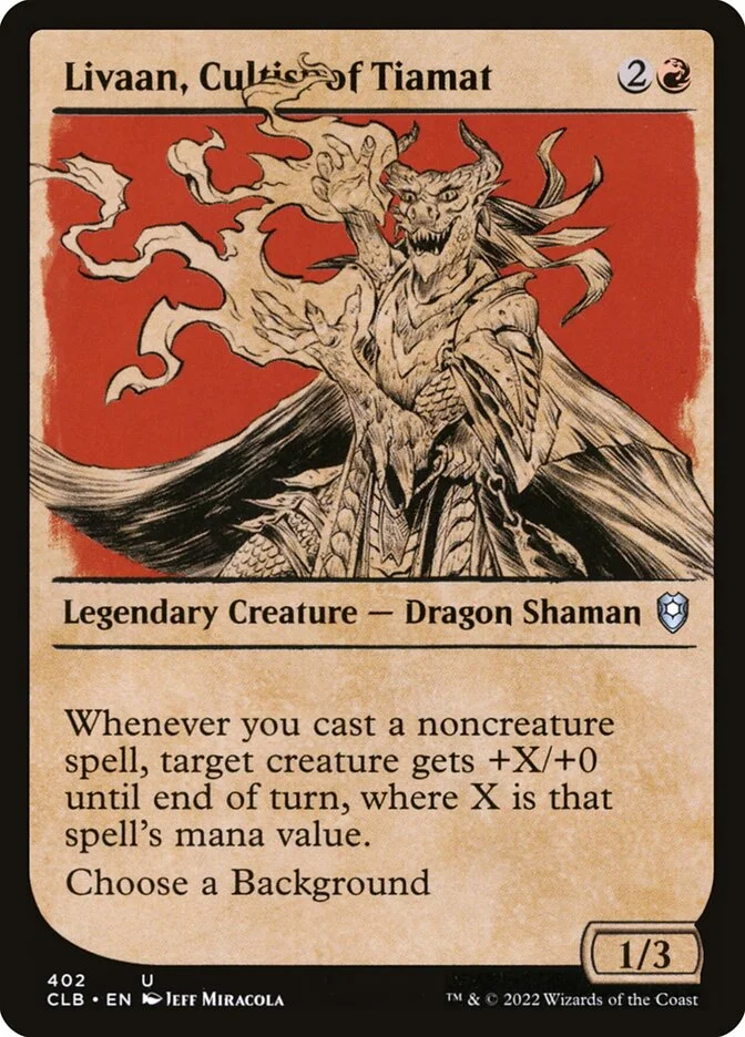 Livaan, Cultist of Tiamat 「CLB/402」「EN」