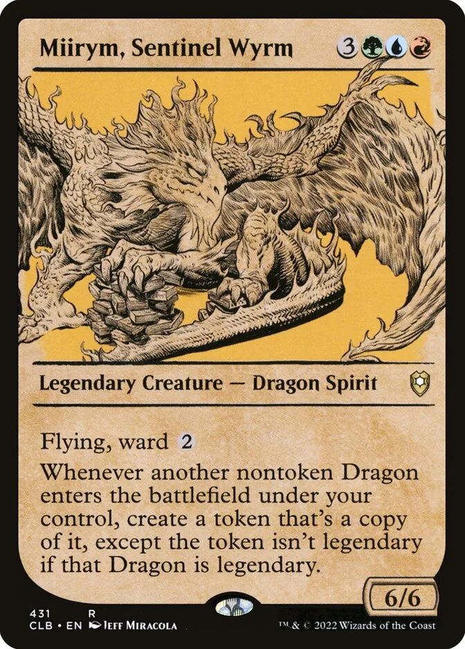 Miirym, Sentinel Wyrm 「CLB/431」「EN」