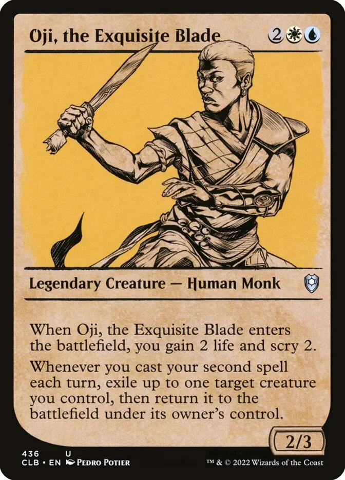 Oji, the Exquisite Blade 「CLB/436」「EN」