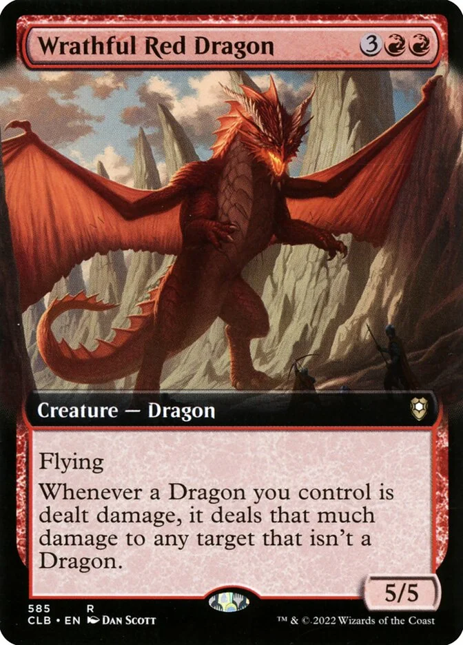 Wrathful Red Dragon 「CLB/585」「EN」