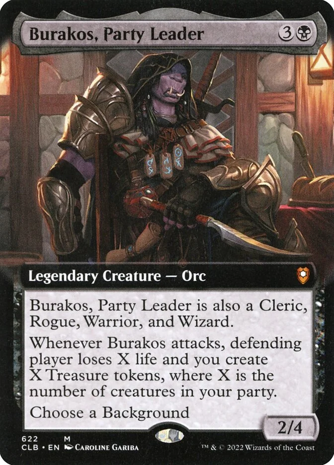 Burakos, Party Leader 「CLB/622」「EN」